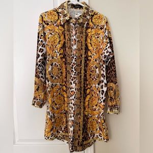 Colorful Shirt Dress